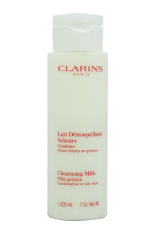 cleansing milk with gentian - combination or oily skin by clarins -Unisex Online now